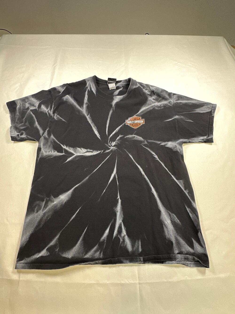 Harley Davidson 2011 Custom One Of A Kind Biker T Shirt Size Lg.